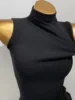 Women's Modal Cotton Svel Vest High Collar Summer Faionable Base irt Versatile Personali T-irt Upper Body