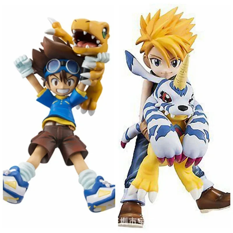 

Фигурки агумона Gabumon из аниме, модель Yagami Taichi ишида Ямато Partner Elf, игровая фигурка из ПВХ, детские игрушки, украшение автомобиля