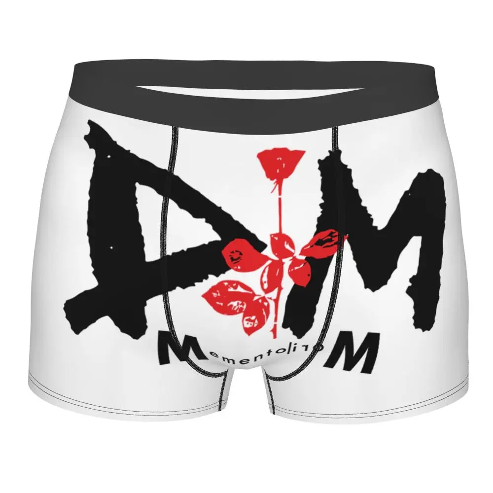 Custom Electronic Rock Depeche Cool Mode Boxers Shorts Men Briefs Underwear Cool Underpants