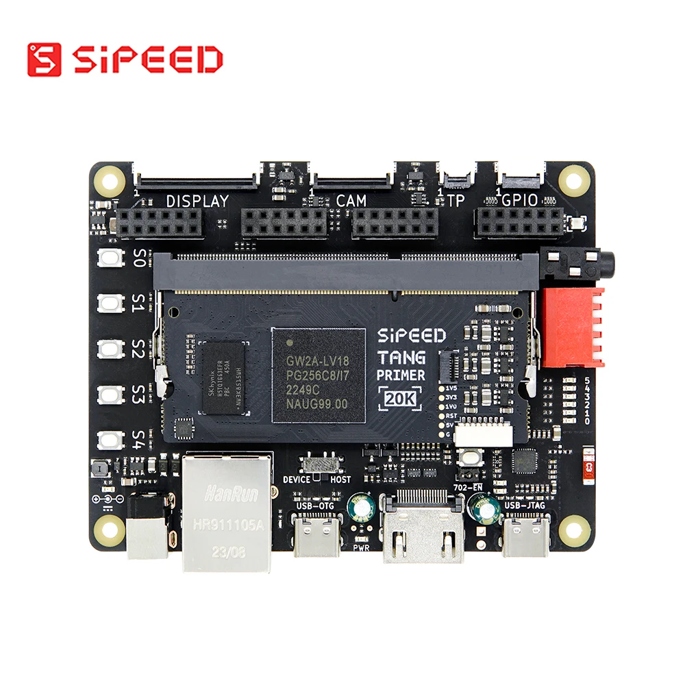 Sipeed Tang Primer 20k Gowin Gw2a Fpga Goai Placa de Núcleo Sistema Mínimo - Imagem 6