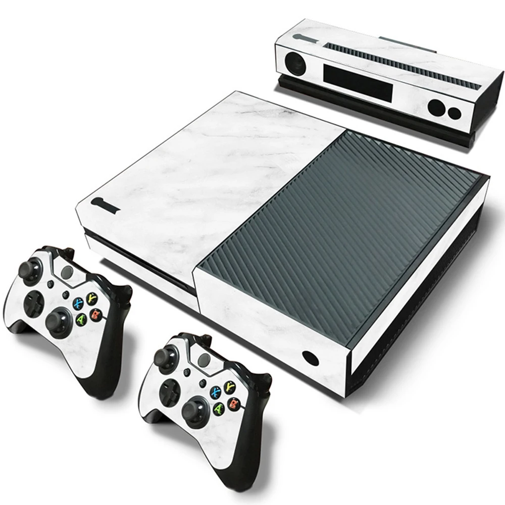 Design Bianco Per Xbox One Skin Sticker Cover Per Console Xbox One E 2 Controller