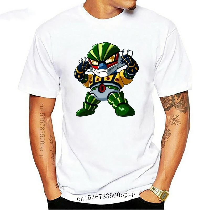 Abbigliamento Uomo Tshirt Jeeg Robot Daitarn 3 Mazinga Goldrake Manga T-Shirt Taglie Fino Alla Cartoon T Shirt Uomo Moda Unisex