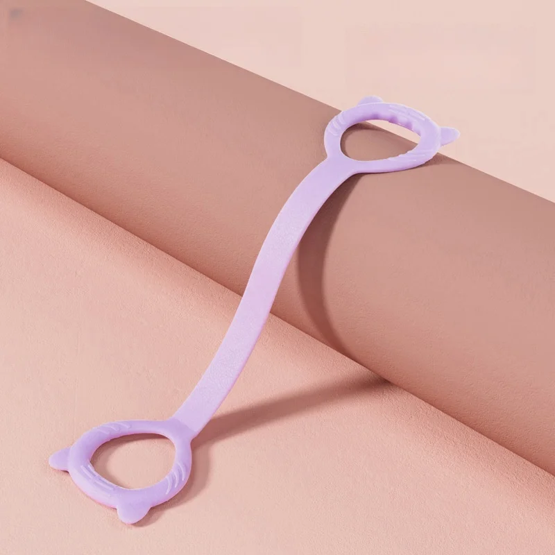 Workout Muscle Pull Rope 1Pc 8 Resistance Bands Yoga Pilates Excercise Fitness Elastic Rope Back Training Stretch Belt