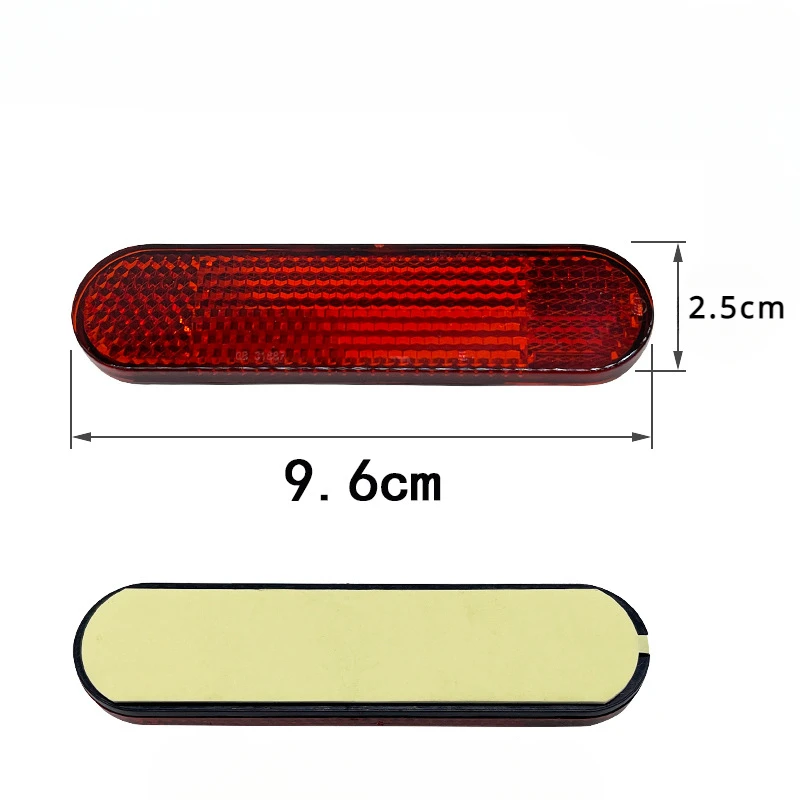 2Pcs Motorcycle Front Fork Reflective Sticker Warning Sign for sedans and bicycles