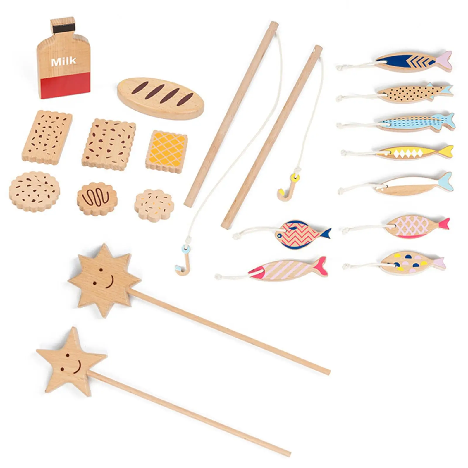 

Pretend Wooden Handicraft Toy Activities Fine Motor Skills Role Play Developmental Toy for Boys Girls Favors Birthday Gift