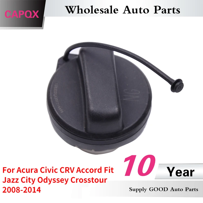 CAPQX Oil Fuel Tank Cover Cap For Acura Civic CRV Accord Fit Jazz City Odyssey Crosstour 2008-2012 2014 17670-SJA-013