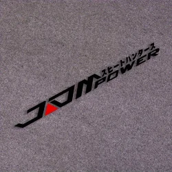 JDM Style Waterproof Vinyl Windshield Decal - Large Non - Fading Car Decoration Sticker (Black)