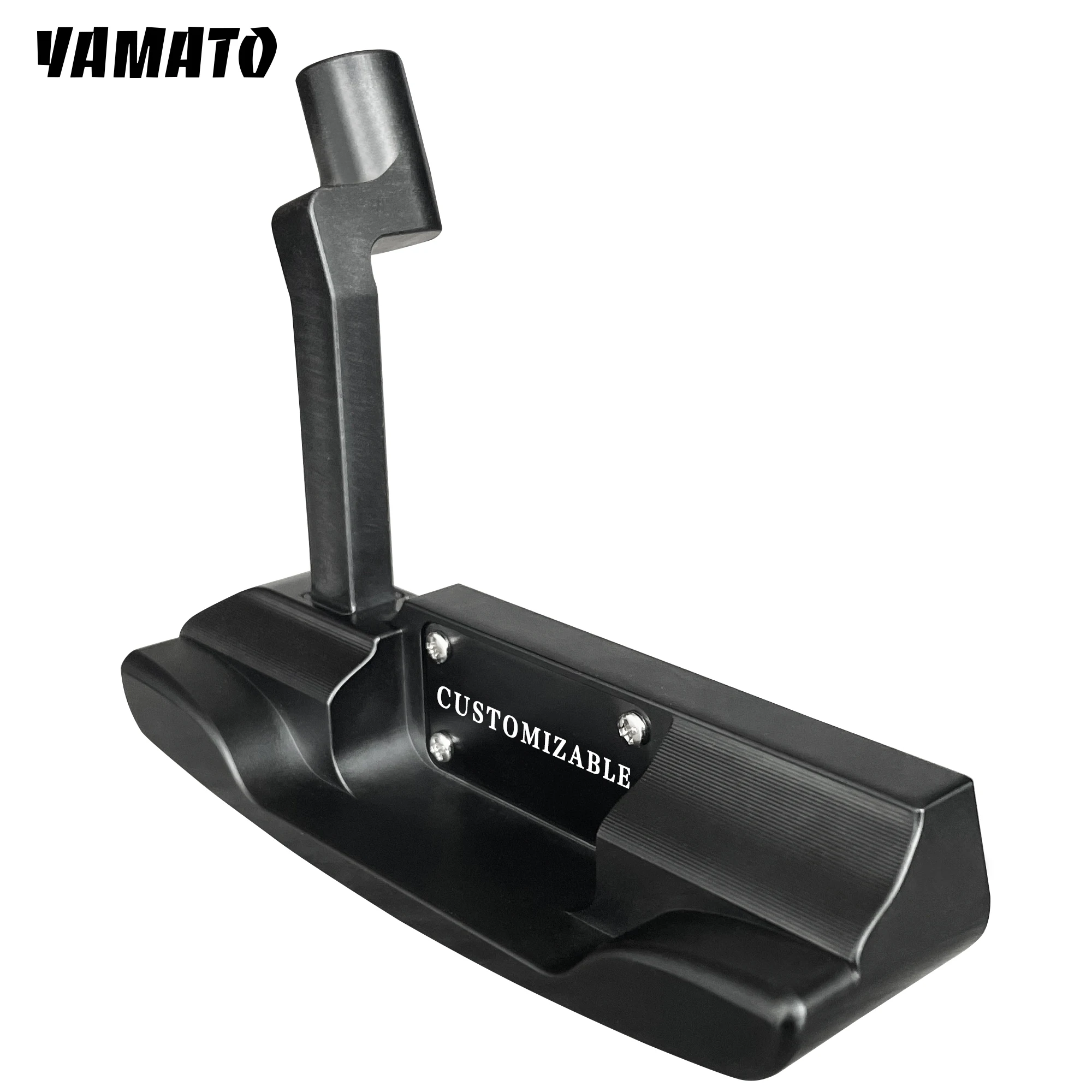 

2022 golf American Style Blade Putter USGA Milled Groove Forged Carton Steel Black Customized Personal Logo