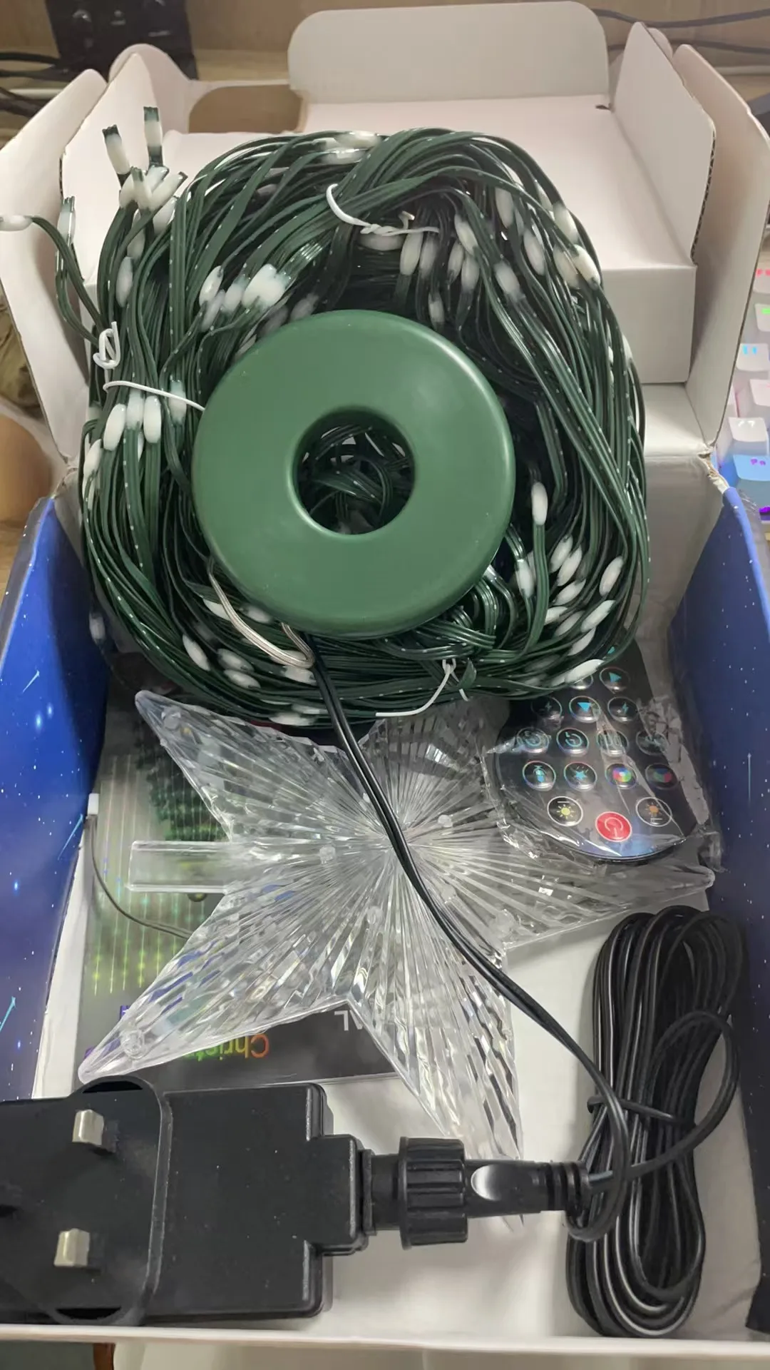 Christmas Tree Garland Lights – Smart Star Fairy String Lights Decor Sfd80059bcb0f42f1aebd2290985ac7e37