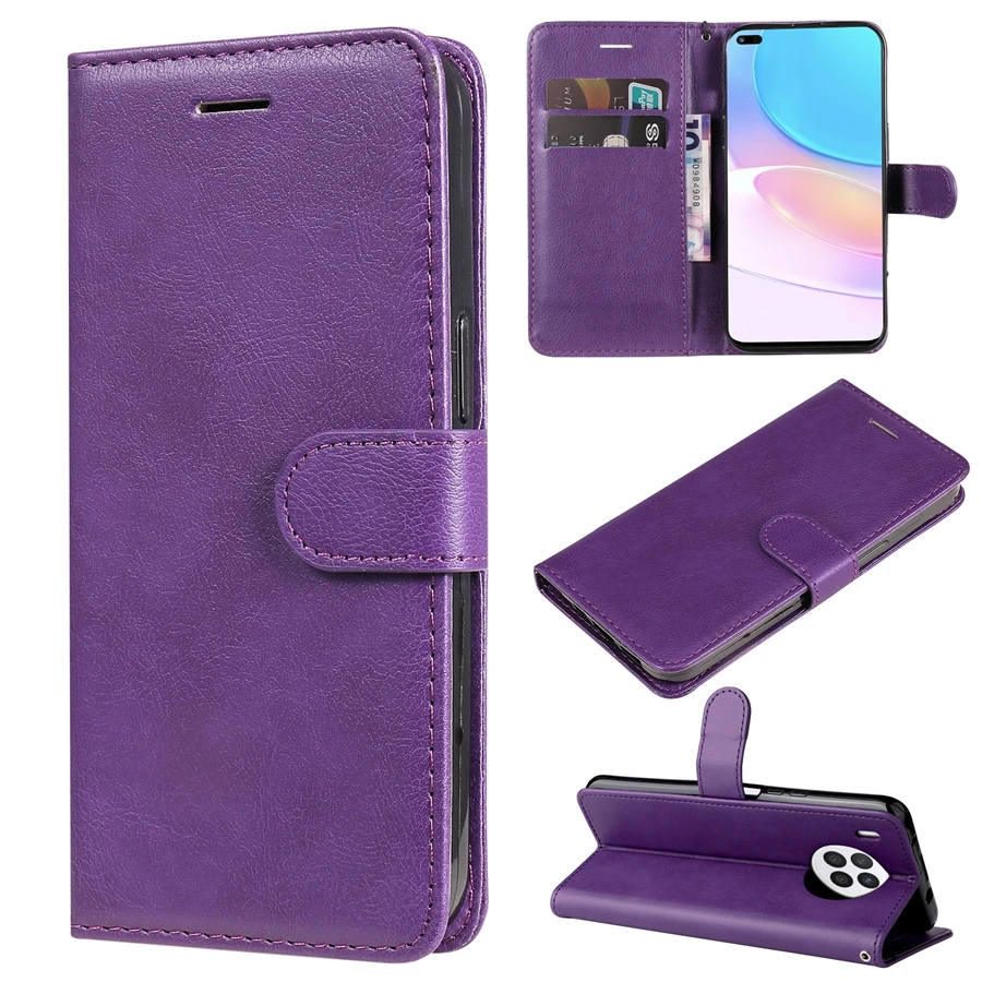 Leather Flip Wallet Card Case