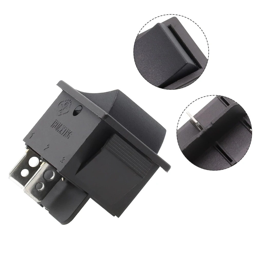 Rocker Foot Switch for 6V and 12V Ride-On Electric Cars Accelerator Pedal Reset Control with 2-Pin Socket Compatibility