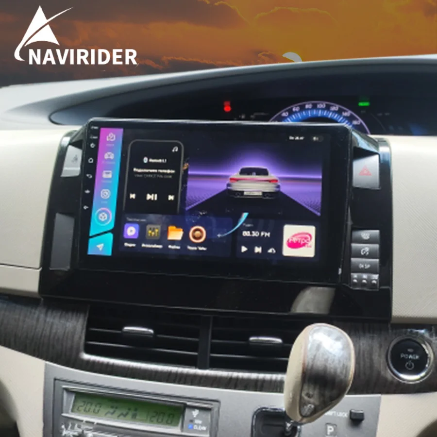 

For Toyota Previa Estima Tarago Canarado 8GB Ram 128GB Rom Multimedia Car Radio Android 13 Autoradio Stereo CARPLAY Head Unit