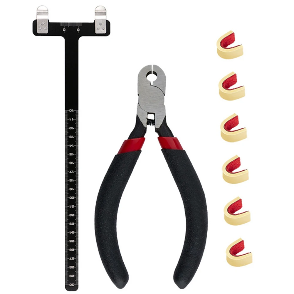

Archery T Square Bow Ruler +Nocking Buckle Pliers Set For Compound Recurve Archery T Square Bow Ruler + Buckle Pliers Set