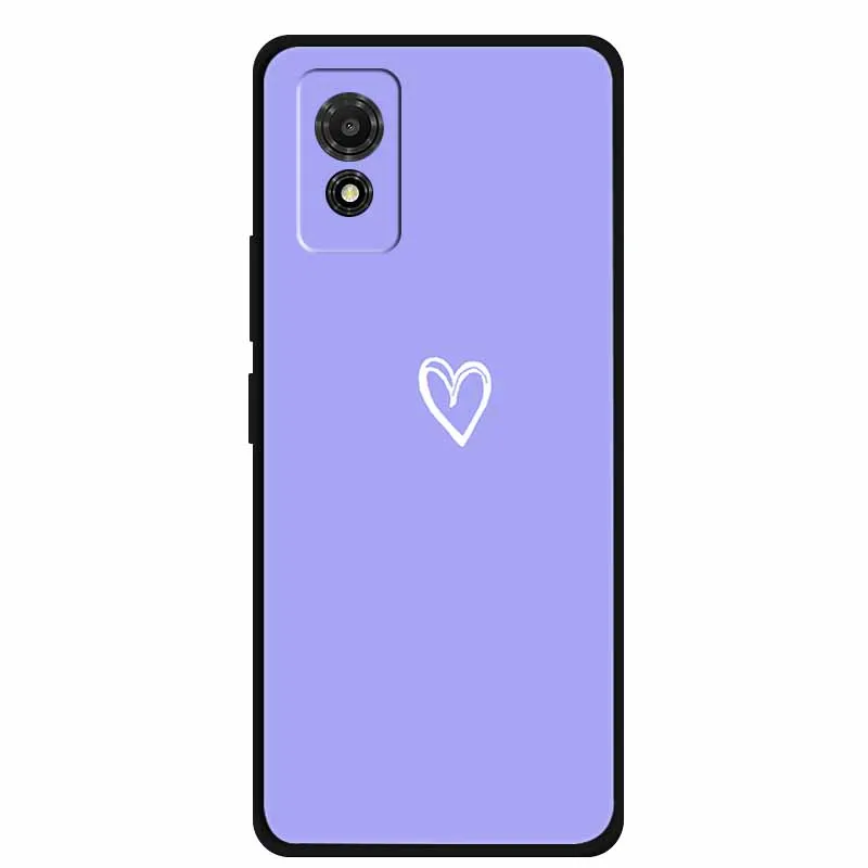 Artistic Cat Silicone Protective Phone Case - Stylish & Durable Bumper Protector