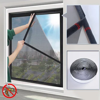 Newly upgraded high-definition invisible window screen mosquito net, insect repellent screen curtain, no punching, customizable 1
