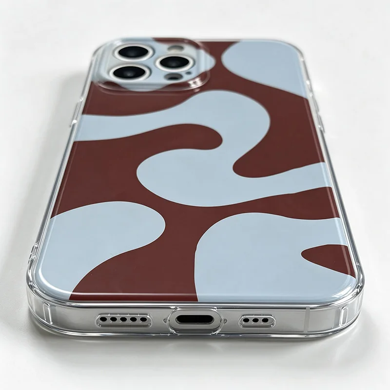 Macaron Contrast Color Phone Case
