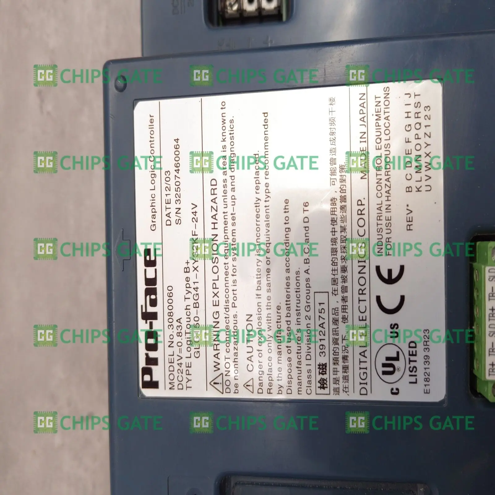 

1PCS Used PRO-FACE HMI GLC150-BG41-XY32KF-24V Fast Ship