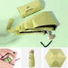 Mini Pocket Umbrella Small Sun Rain Umbrellas Vinyl Folding Umbrella UV Ultraviolet Protection Sun Shade Pocket Parasol Capsule 2