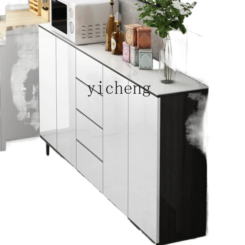 

XL Kitchen Locker Stone Plate Storage Rack Side Cabinet Living Room Wall Narrow Side Cabinet