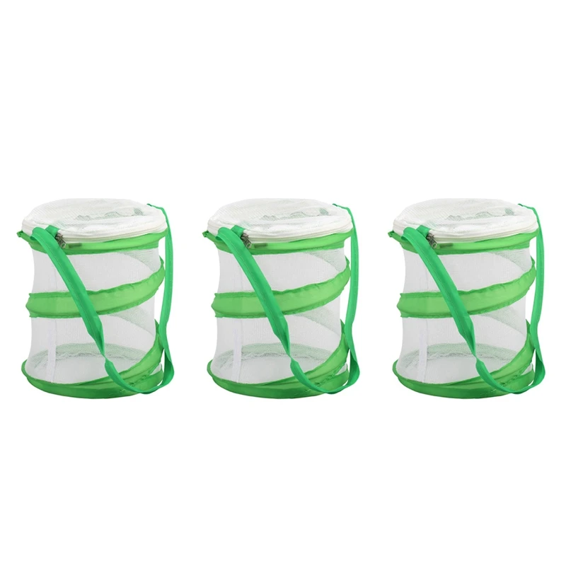 

3X Small Praying Mantis Stick Insect Butterfly -Up Cage Housing Enclosure