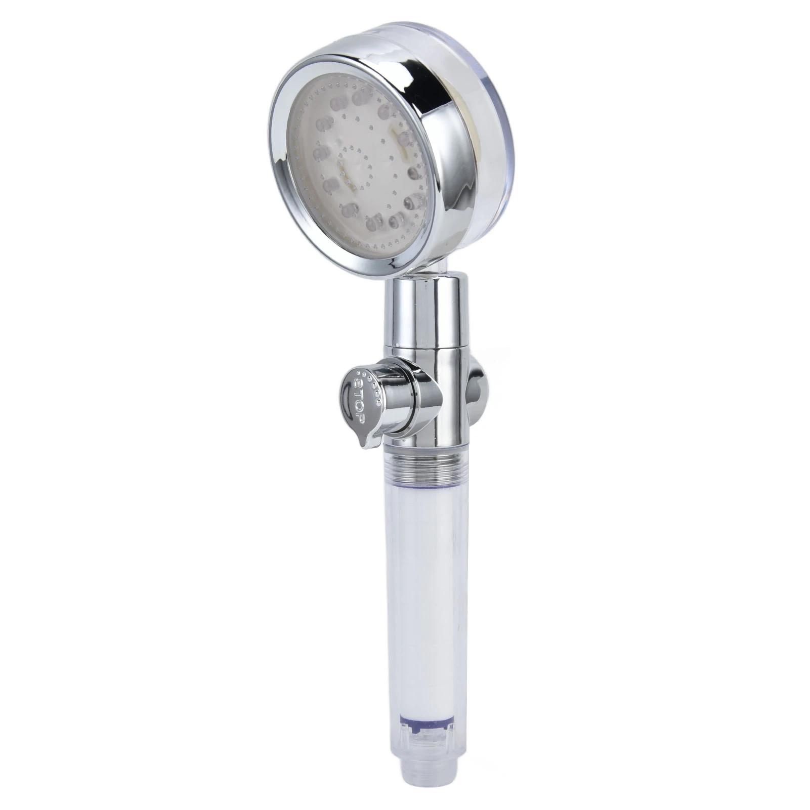 

Handheld Shower Head Convenient Plastic Color Changing LED Shower for Bathroom