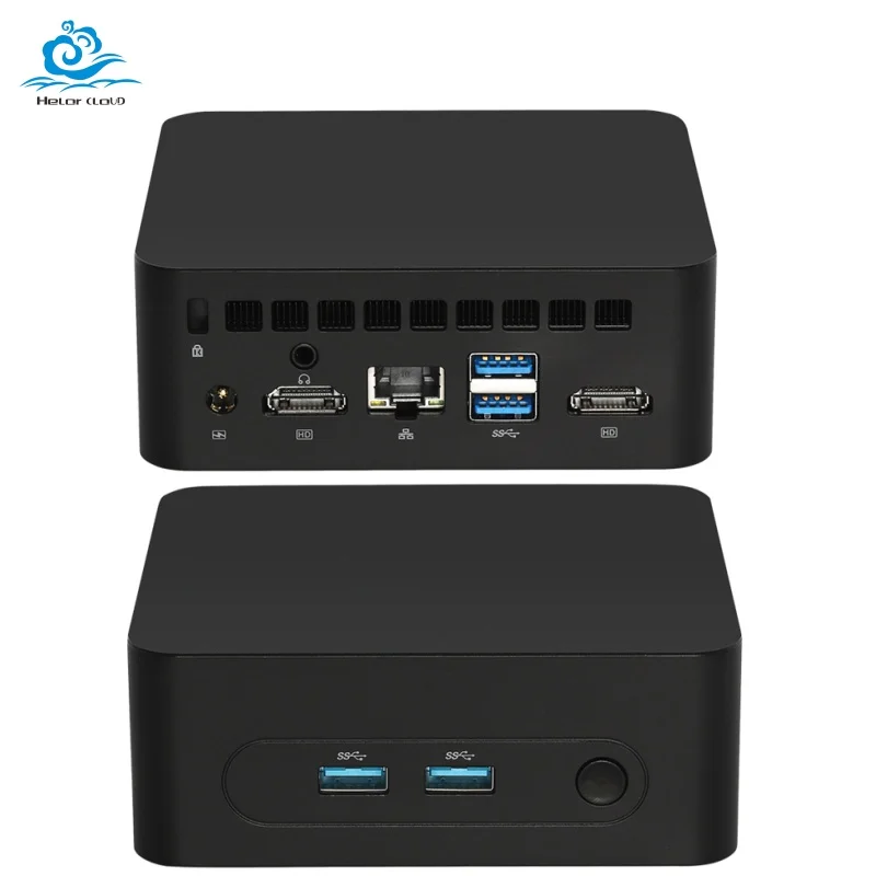 Mini Pc Fan Intel N95 N100 1 * Lan I225 Ac7265 Bluetooth4.2 2 * Hd 4K @ 60Hz Windows10/11 Linux Computer Desktop Portatile Ufficio