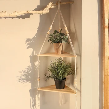 Triangle Floating Wall Shelf 1
