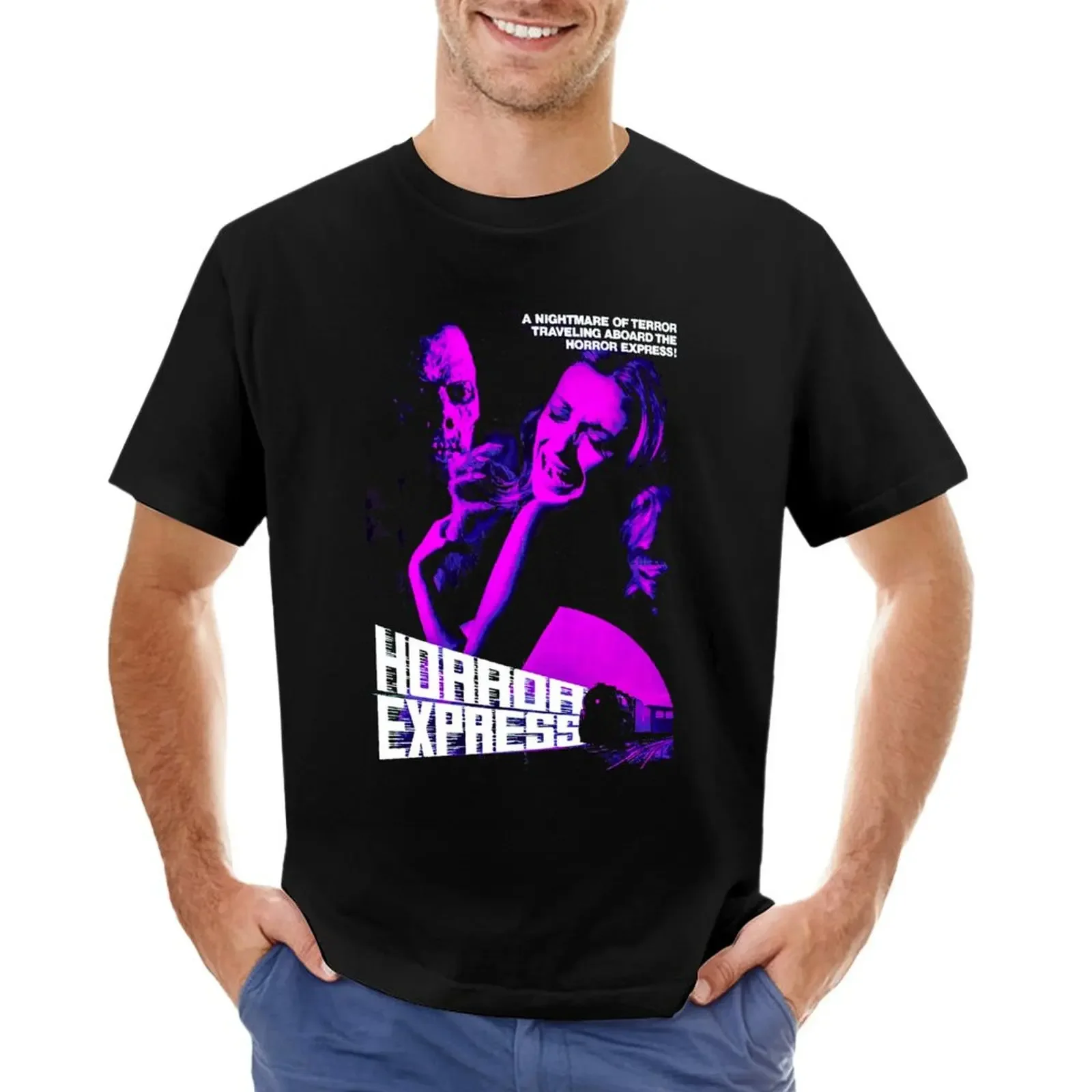 

Horror Express Classic T-shirt summer top plus sizes korean fashion t shirt for men