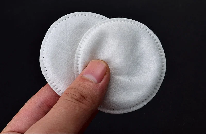 Description Picture 3 of item100/200/500PCS Disposable Cosmetic Wipes Nail Art Cleaning Round Pads Soft Daily Supplies Facial Cotton Makeup Remover Tool