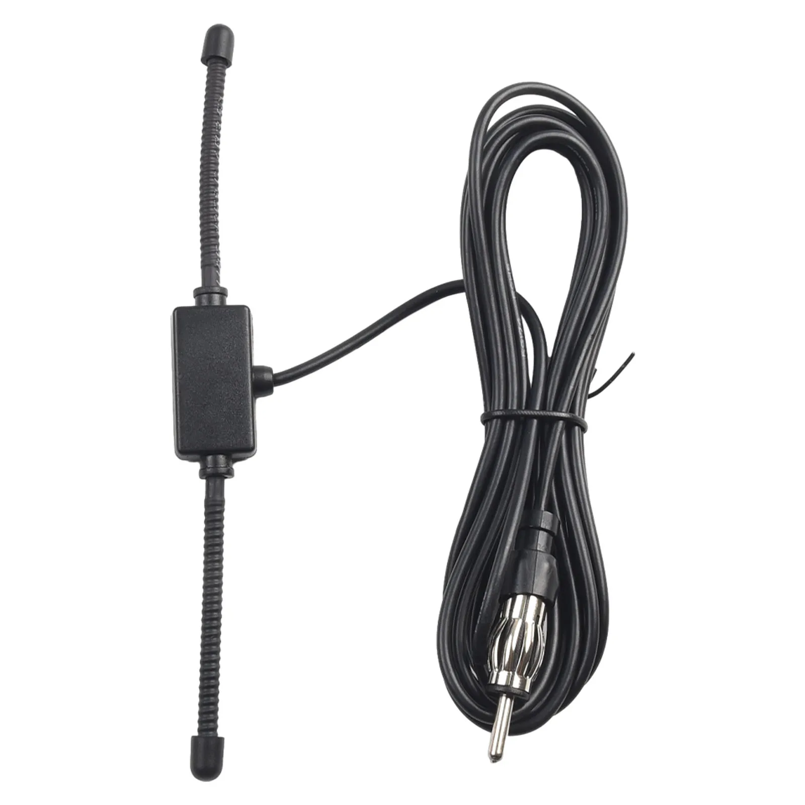 

Boat Stereo Head Unit Receiver Radio Antenna Tuner Universal Fits Most Vehicles DIN High Quality Plug Connector