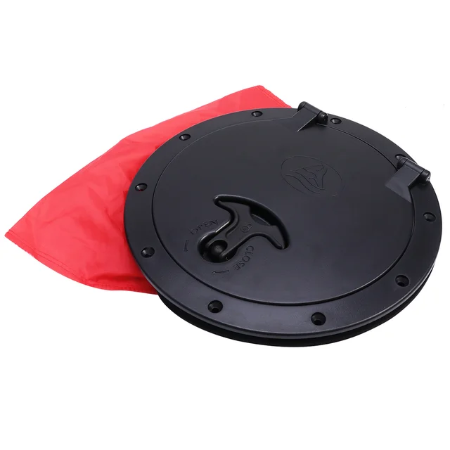 thumbnail image 2 of Marine Deck Plate Square Hatch With Pull Out Handle Access Hatch 2 of 14