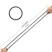 Bandes élastiques pour cheveux sans plis, 100 pièces, confortables et extensibles pour cheveux épais, parfaites pour les femmes et les adolescents 6