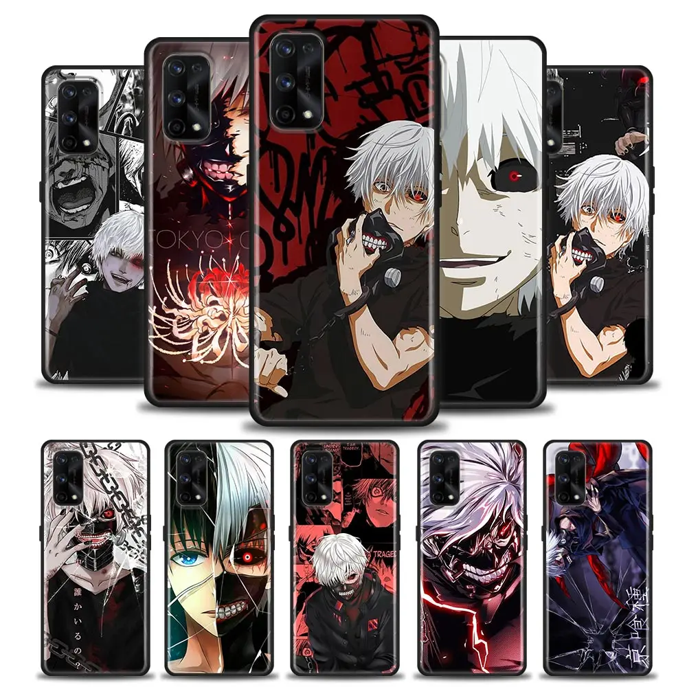 

Anime Tokyo Ghoul Kaneki Ken Funda Case For Realme GT 2 Pro Neo2 NARZO 50 50I 50A 5G C35 C33 C31 C30 C21 C20 C15 V25 V15 Case