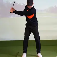 Golf Swing Correcting Arm Band Moon Shape Golf Swing Trainer Arm Belt Golf Swing chicken wing corrector for Golf supplies 2