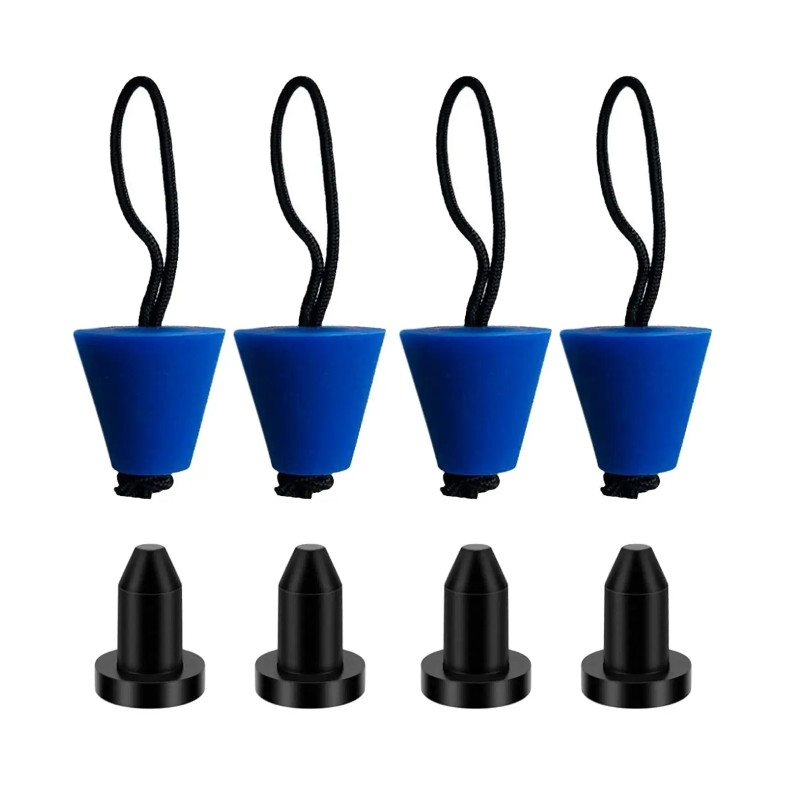 8x Kayak Plug, Kayak Drain Plug, Accessories Supplies, Silicone Drain Hole Plug,