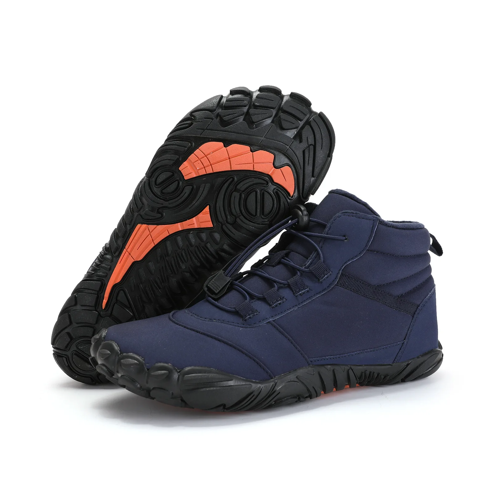 Winter Plus Velvet Snow Boots Men and Women Comfortable Casual Warm Cotton Boots Outdoor Non-slip Wear-resistant Couple Shoes