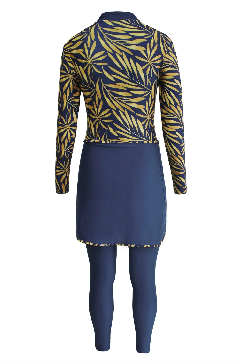 Women Swimwear,Muslim Swimwear,Swimming Suit for Burkini Muslim Women Four-Piece Set