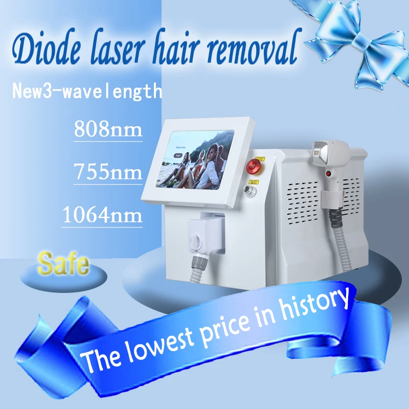 Depiladora Laser 808nm Portable Diode Laser Hair Removal