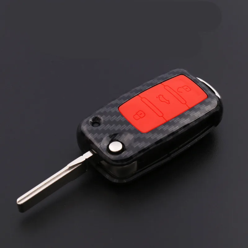 Copertura della cassa chiave a distanza dell'automobile della fibra del carbonio dell'abs per VW Golf Bora Jetta POLO GOLF Passat per Skoda Octavia A5 Fabia per SEAT Ibiza 10 Copertura della cassa chiave a distanza dell'automobile della fibra del carbonio dell'abs per VW Golf Bora Jetta POLO GOLF Passat per Skoda Octavia A5 Fabia per SEAT Ibiza - Sfd827a59a0c049a5a01c067fe3b1da361