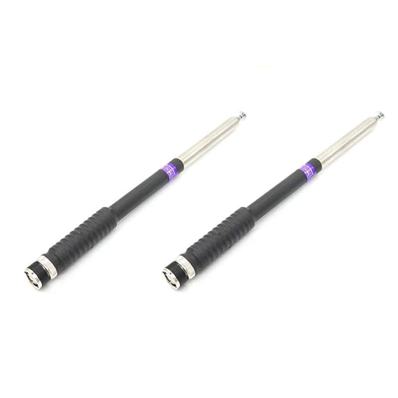 B24B 2X FP10120 ICOM V8 V80 IC-V82 Kenwood TK310 워키 토키 양방향 라디오 VHF 용 텔레스코픽 BNC 안테나