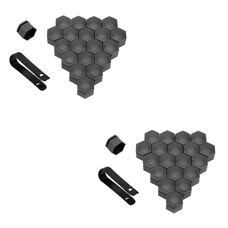 Set of Rust-Proof Car Wheel Nut and Bolt Covers - External Decorative Protection