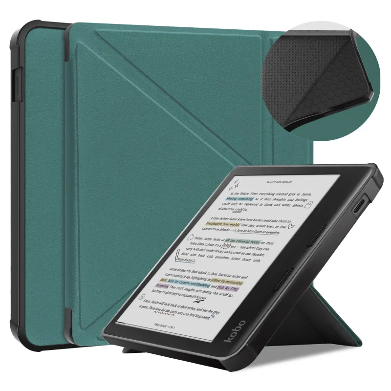 Premium Multi-folding Stand eReader Cover with Auto Wake/Sleep Feature