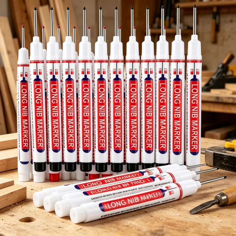 Waterproof Long Head Markers 1