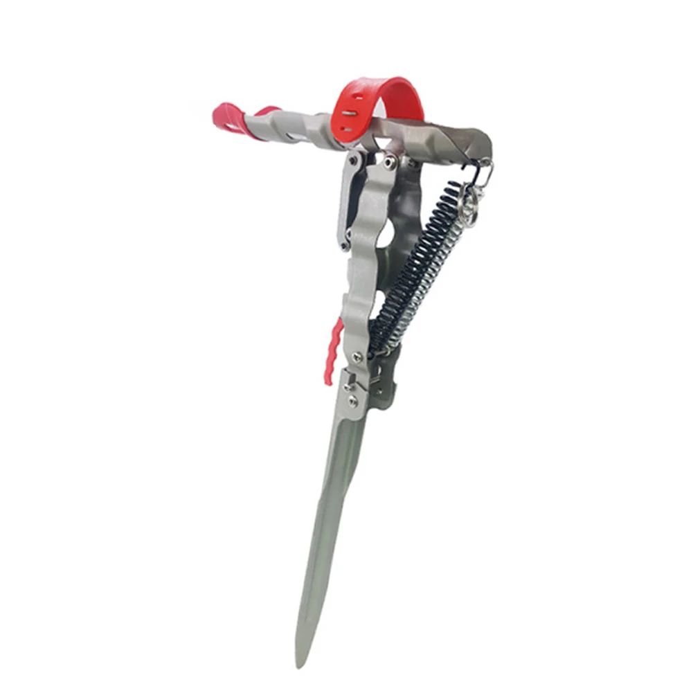 Stainless Steel Automatic Spring Fishing Rods Holders Adjustable Sensitivity Folding Fish Pole Bracket Pesca Fishing Tool