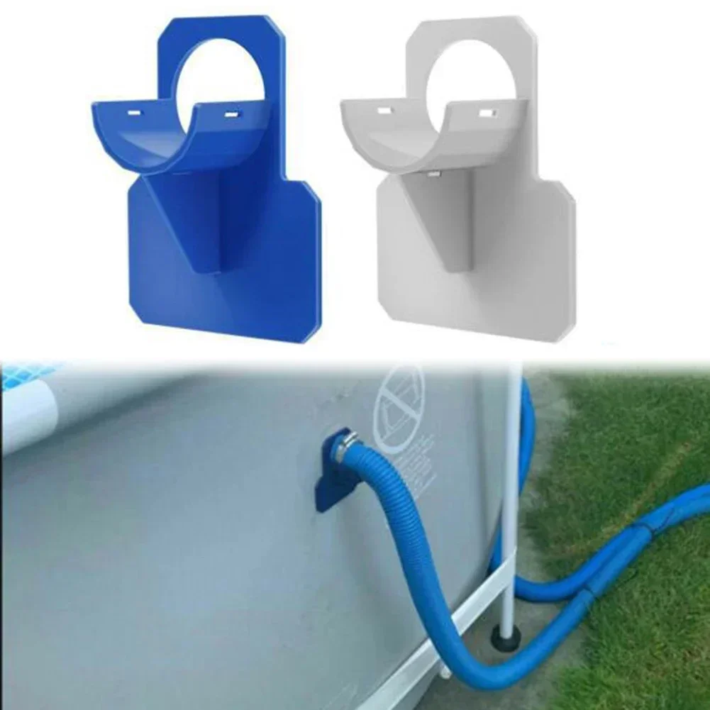 Swimming Pool Accessory Pool Pipe Holders 30/38mm Swimming Pool Pipe Fixing Holder Mount Supports for Above Ground Water Hose Bracket with Cable Tie