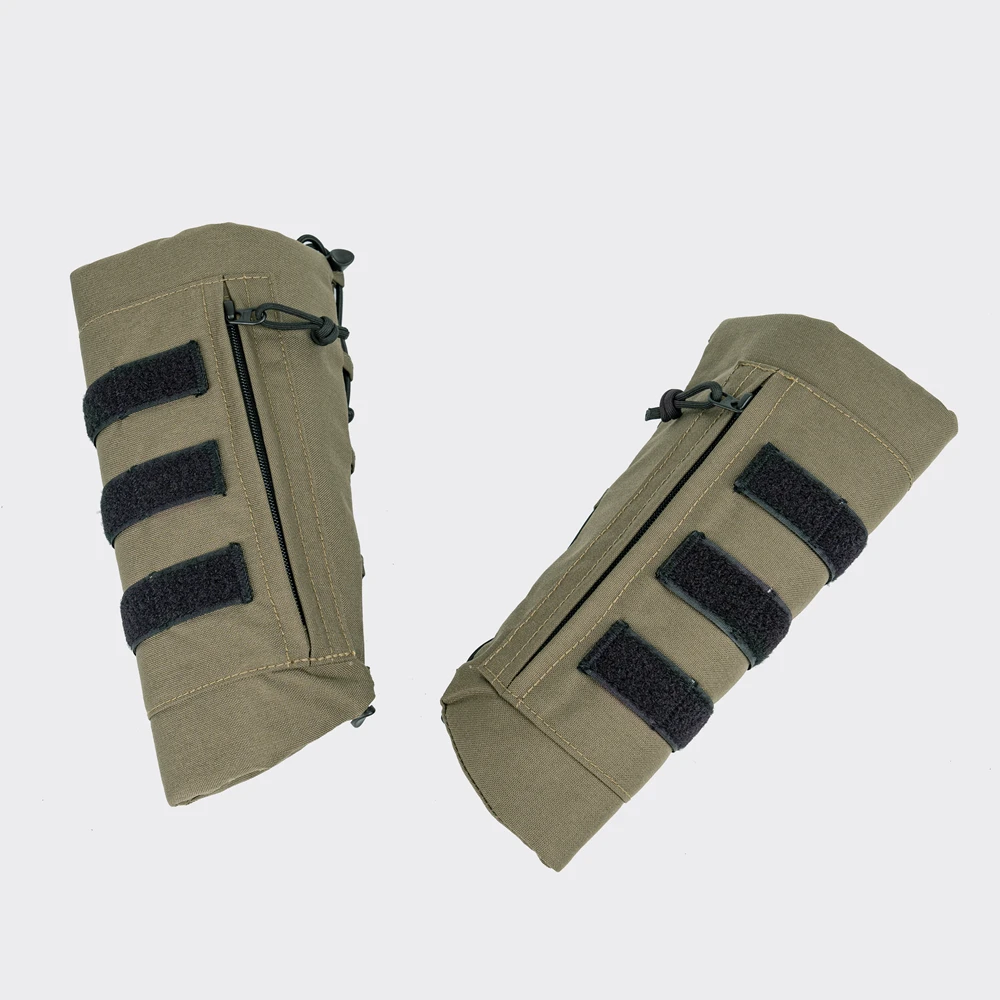 Ein Paar Taktische Schutzausrüstung - Taktischer Unterarmschutz Unterarm-Armschutz Panzerung Molle-Typ Beinschutz – Detail 5