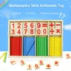 Kids Montessori Wooden Educational Math Calculate Mathematics Games Counting Number Sticks Material Early Learning Children Toys 5