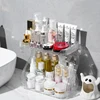 Acrylic bathroom non porous storage rack,bathroom kitchen storage rack,cosmetics and skincare wall mounted storage box rack 1