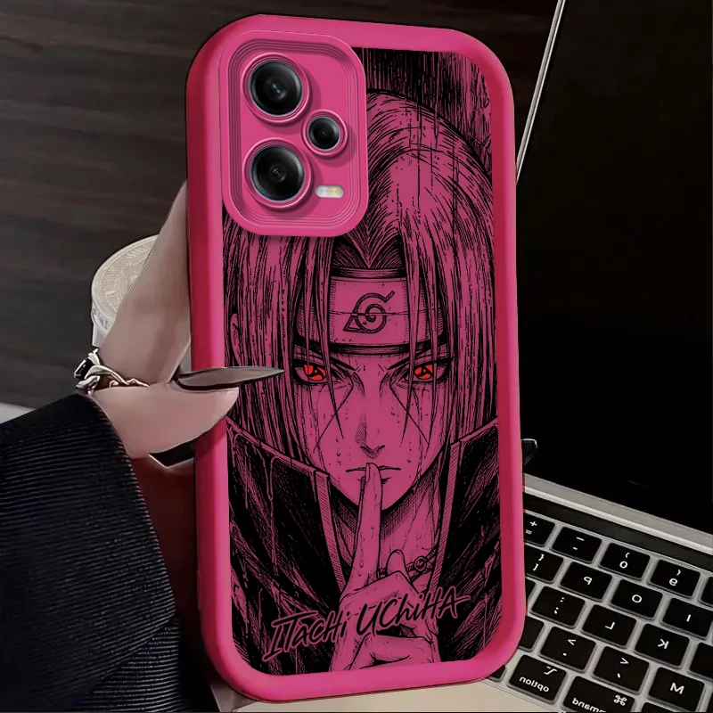 Anime-Inspired Cool Phone Case Featuring Naruto Akatsuki Design