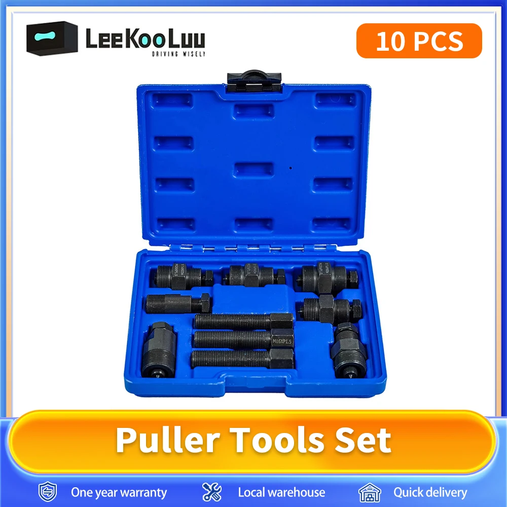 Leekooluu-Ensemble d'extracteur de volant de moto universel, outil de réparation pour vélos, Honda, Suzuki, Bosch, Kawasaki, cyclomoteur RL, 10 pièces